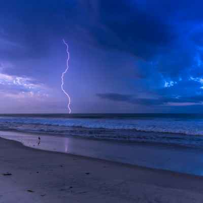 108 lightning bolts hit ground across San Diego County: